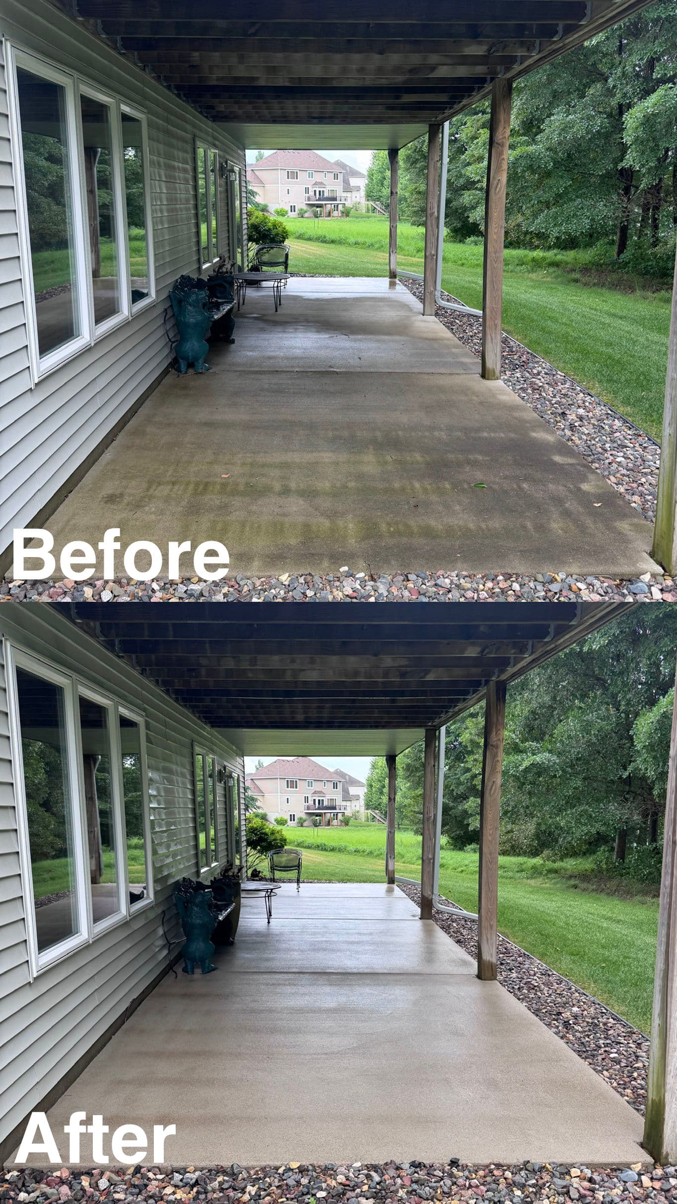 Gallery photos for Soft Wash House Washing and Patio Cleaning in Rosemount: Image #2
